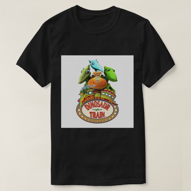T-shirt Dinosaur Train Cartoon kids tv show  Poster.png (Design devant)