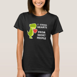 T-shirt Dinosaur Trex Steal Valentines Day Toddler H