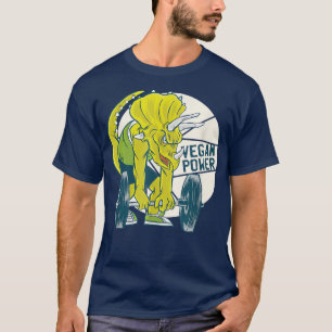 T-shirt Dinosaur Tricératops entraînement Gym Veggie Veget