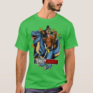 T-shirt Dinosaur Turkeysaurus Boys Turkey Saurus T rex Pil