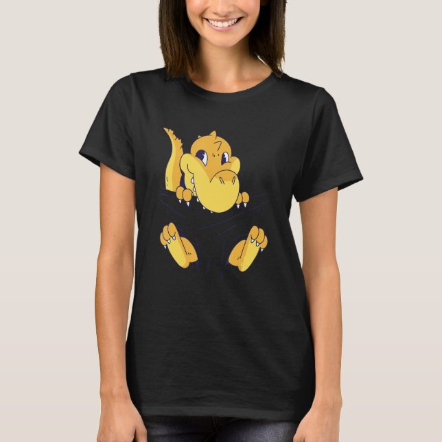T-shirt Dinosaur Tyrannosaurus Rex Rex Reptile Dangerous 2 (Devant)