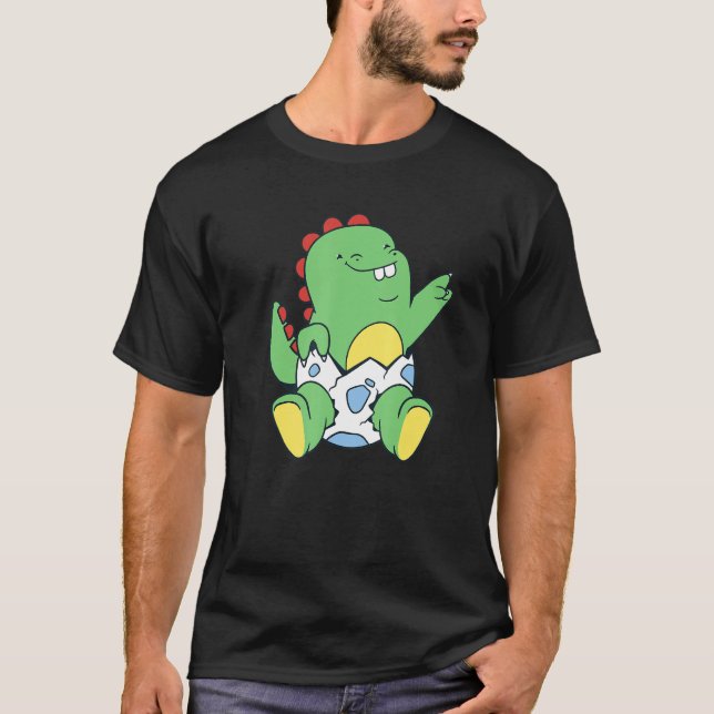 T-shirt Dinosaur Tyrannosaurus Rex Rex Reptile Dangerous 8 (Devant)