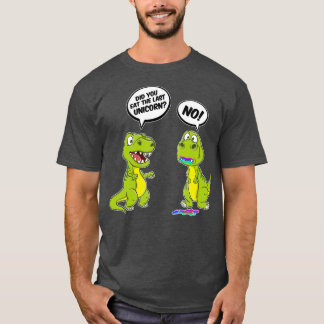 T-shirt Dinosaur Unicorn Avez-Vous Mangé La Dernière Unico