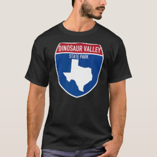 T-shirt Dinosaur Valley State Park Texas Highway Vacances