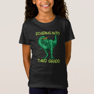 T-Shirt Dinosaure amusant en troisième année