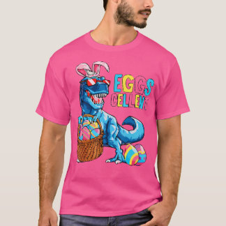T-shirt Dinosaure Bunny Pâques T Chemise T Rex Garçons Enf
