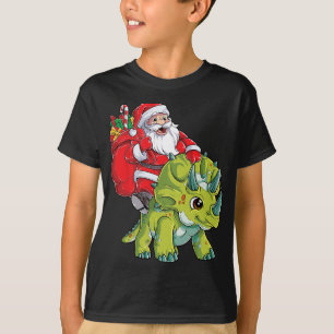 T-shirt Dinosaure Christmas Boys X