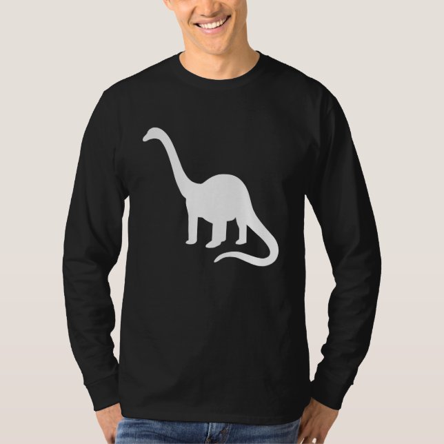 T-shirt dinosaure de Brachiosaurus (Devant)