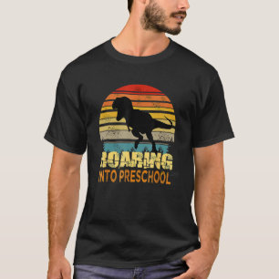 T-shirt Dinosaure De L'École Primaire Rôtir À L'École Prem