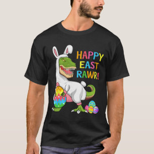 T-shirt Dinosaure de Pâques Drôle Joyeux Eastrawr T Rex Pâ