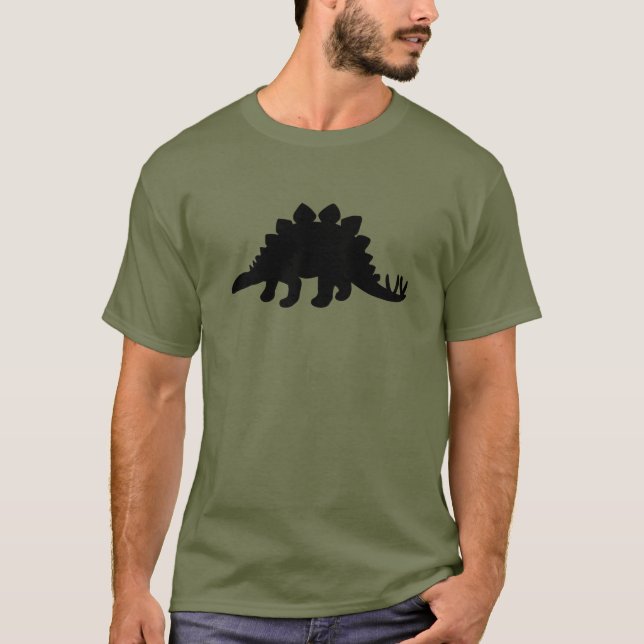T-shirt Dinosaure de Stegosaurus (Devant)