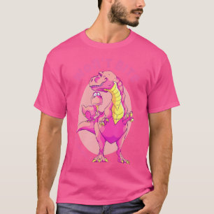 T-shirt Dinosaure - Dino Child Et Daddysaurus T-Rex