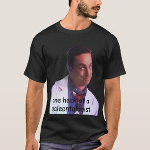 T-shirt dinosaure dr seeker paleontologist preshow Sticker