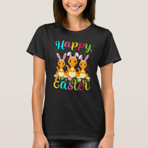 T-shirt Dinosaure Drôle OEuf de Pâques Bunny Dinosaure Hap