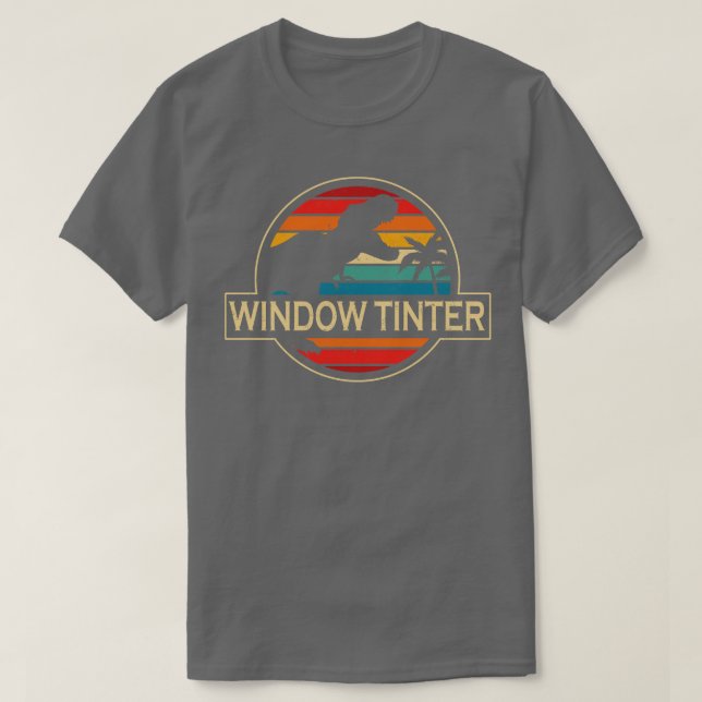 T-shirt Dinosaure du programme d'installation Windows (Design devant)