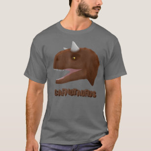 T-shirt Dinosaure Fossil Skeleton Carnotaurus