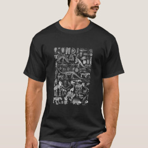 T-shirt Dinosaure Fossiles T-Rex Paléontologie Science