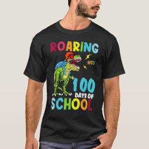T-shirt Dinosaure Gravement Dans 100 Jours De Scolaire Rex
