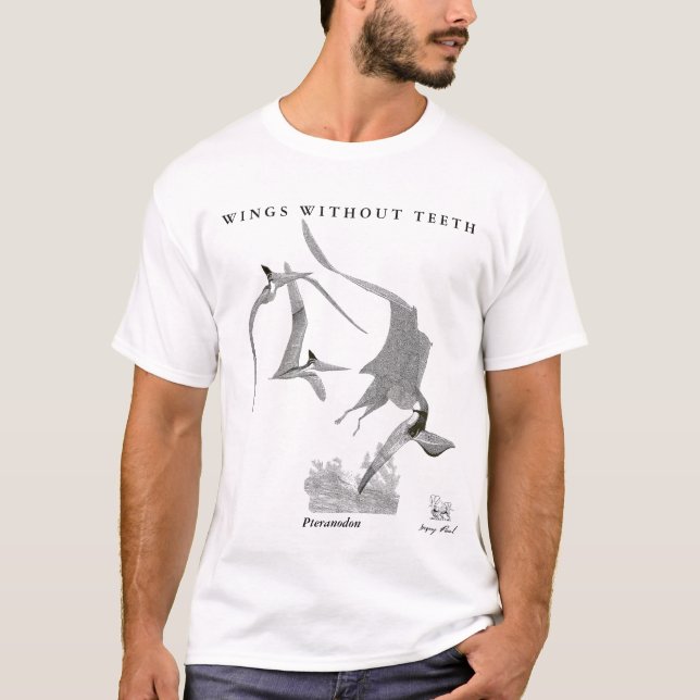 T-shirt Dinosaure Gregory Paul de chemise de Pteranodon (Devant)