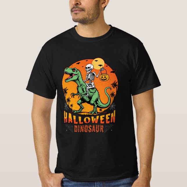 T-shirt Dinosaure Halloween (Devant)