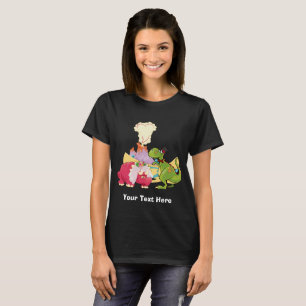 T-shirt Dinosaure juste marié