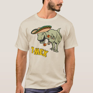 T-shirt Dinosaure mexicain de Tyrannosaurus de T-Mex T-Rex