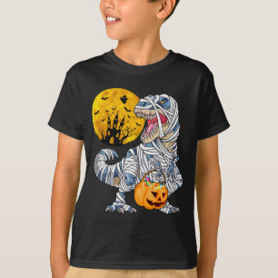 T-shirt Dinosaure momique d'Halloween
