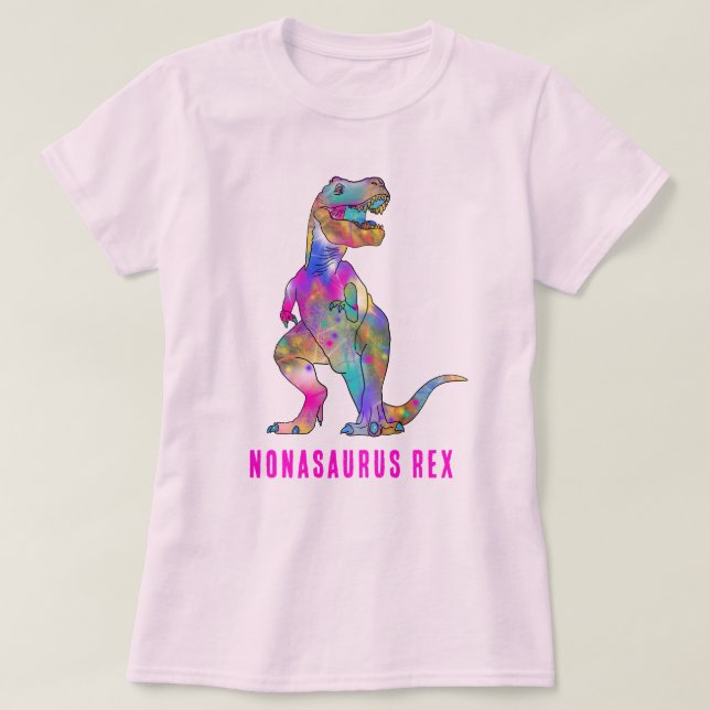 T-shirt Dinosaure nonasaurus grand-mère (Design devant)