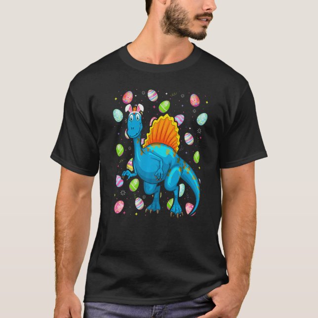 T-shirt Dinosaure Oeuf de Pâques Amusant Spinosaure de Pâq (Devant)