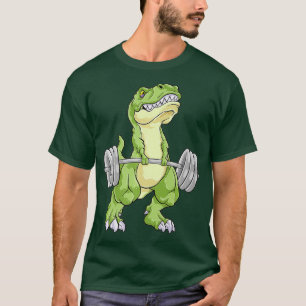 T-shirt Dinosaure Poids T Rex Fitness Fitness entraînemen
