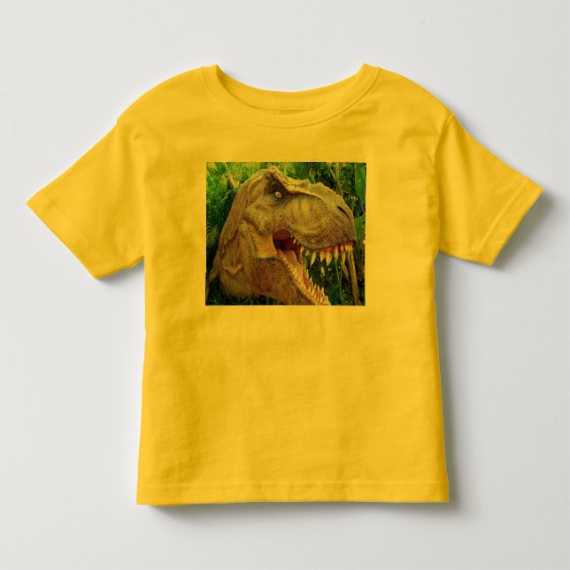 T-shirt dinosaure pour enfants (Devant)