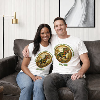 T-Shirt Dinosaure Si Tu Es Heureux