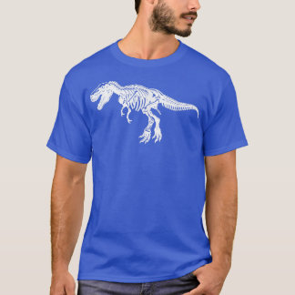 T-shirt Dinosaure Squelette drôle Amoureux des animaux rep
