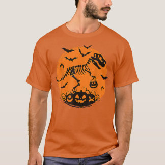 T-shirt Dinosaure T re Pumkins Dinosaur Halloween