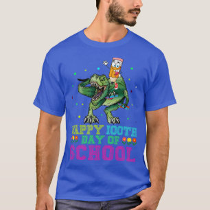 T-shirt Dinosaure TRex Roulement Dans 100 Jours De Retour