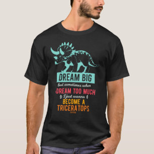T-shirt dinosaure triceratops