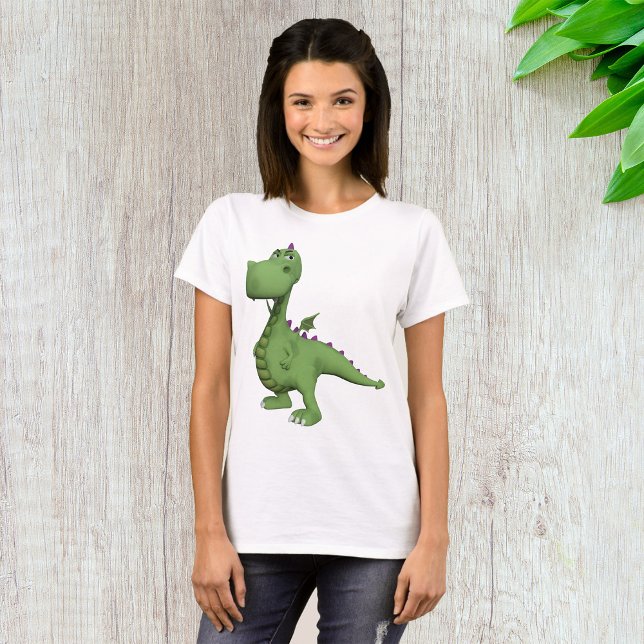 T-shirt Dinosaure Vert (Créateur téléchargé)