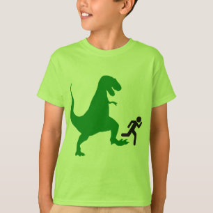 T-shirt Dinosaure vert de l'enfant