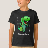 Dinosaure Vert Soyez Un Petit Garçon Fille Personn