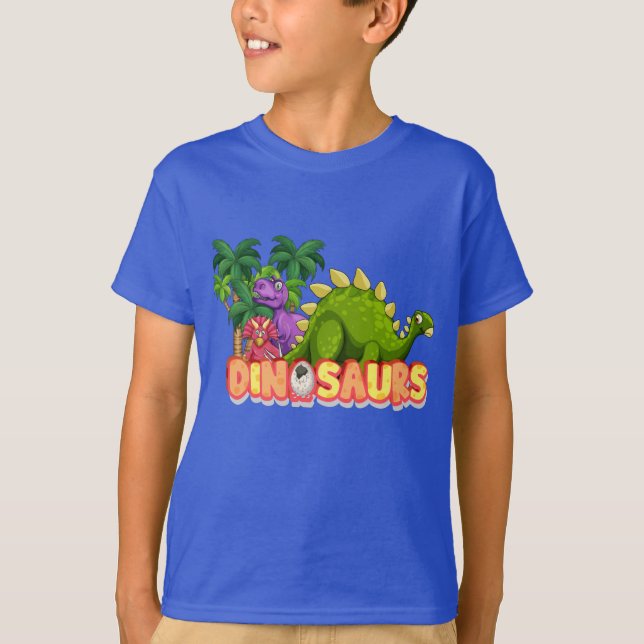 T-shirt Dinosaures (Devant)