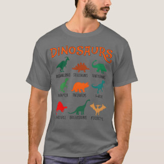 T-shirt Dinosaures Animaux divers vintage