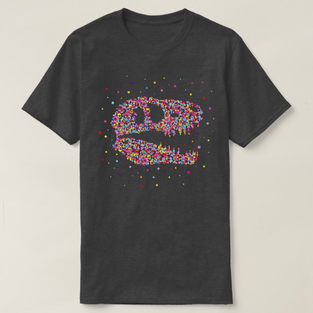 T-shirt Dinosaures Dino Fossils Paléontologue (Design devant)