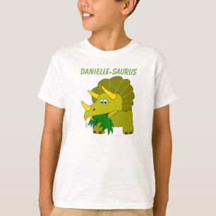 T-shirt Dinosaures pour le Triceratops nommé fait sur