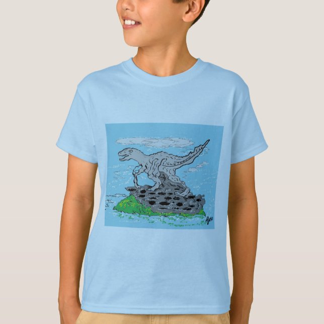 T - Shirt: Dinosaurier Tyrannosaurus Rex T-Shirt (Vorderseite)