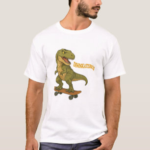 T-shirt Dinoskateurs