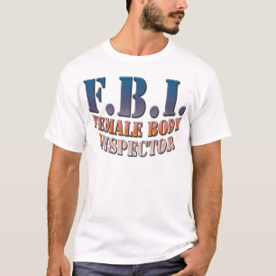 T-shirt d'inspecteur de corps féminin