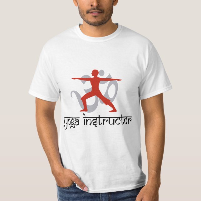 T-shirt d'instructeur de yoga (Devant)