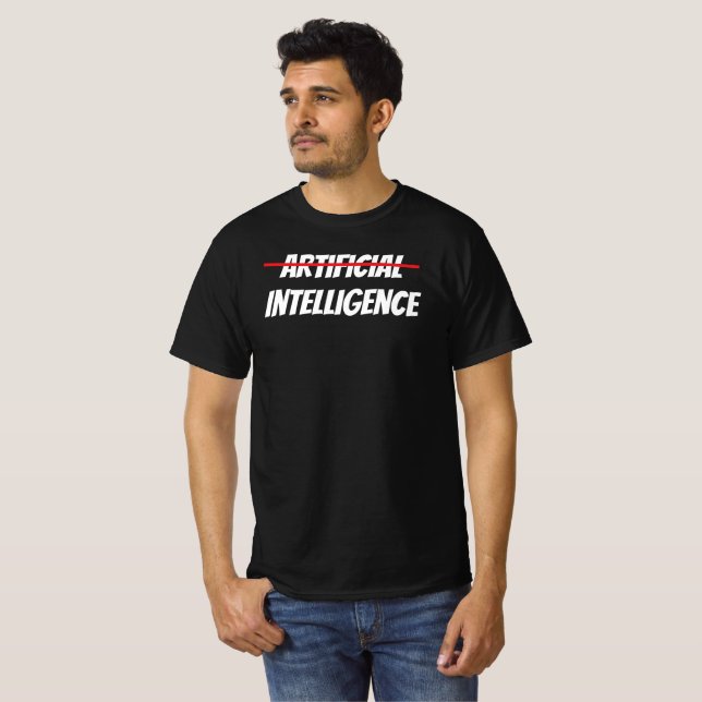 T-shirt d'intelligence artificielle (Devant entier)
