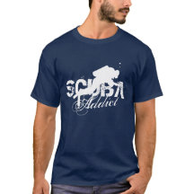 T-shirt d'intoxiqué de plongée à l'air