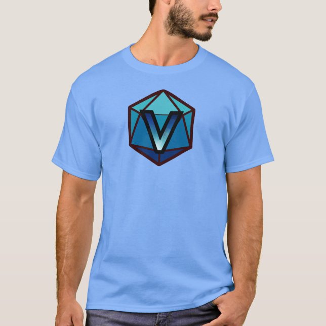 T-shirt d'INVICTUS - équipe bleue (Devant)